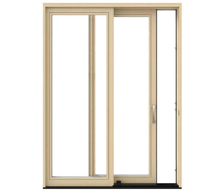 Meredith Pella Lifestyle Series Wood Sliding Patio Doors